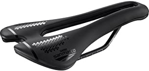 Selle San Marco ASPIDE Short Dynamic - Sella Bicicletta Strada, Leggera, Foro Anatomico, Telaio Resistente in Manganese - Taglia L3, Nero