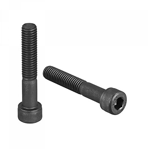 sourcing map Bulloni a testa cilindrica M8x45mm 12.9 grado in lega di acciaio viti a testa mezza filettatura 10pcs