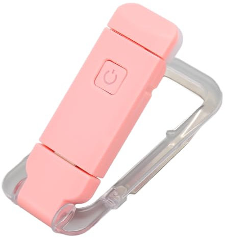 Cyrank Wiederaufladbare Buchleuchte, LED-Clip-on-Leseleuchten, Tragbare Lesezeichenlampe Für Reisen, Büro, Lesezeichenleuchte Zum Lesen Im Bett, 3 Farbtemperatur, 9 Dimmmodi