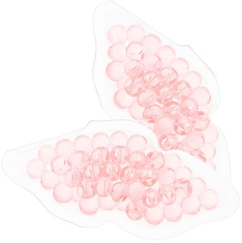 Toyvian 2 Stück Lippenkompressen Tpu mit Wärme und Kältefunktion Wiederverwendbare Gel Lippenpads für Trockene Lippen Kühlende Lippenpflege für Zuhause und Büro