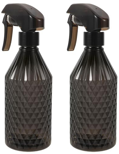 jojofuny 2 pulverizadores para cabello - Pulverizador de agua continuo con bola metálica, recargable, 200 ml, para peinar y cortar el cabello en casa y en barberías.