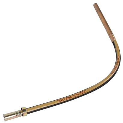 Hyuduo Arbre de Vibrateur à Béton Outil Vibrant sans Fil Efficace de 41 Mm pour les Travailleurs de la Construction Moteur de Vibrateur sans Fil Portable en Métal de 55,1 pour les Projets Industriels