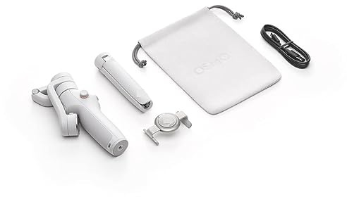 Original for DJI Osmo Mobile 6 Smartphone Gimbal Stabilizer 3 Axis Mobiltelefon Gimbal(Platinum Gray)