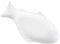 HEMOTON Plateau de service en forme de poisson pour sushis, crevettes, fruits fromage Blanc 11