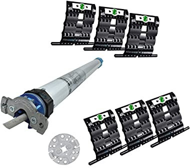 Rolladen Renovierungskit mit smarotech Mechanik-Set SW40 und Rollladenmotor Becker E01 P9 mit 9 Nm (bis 4 qm)