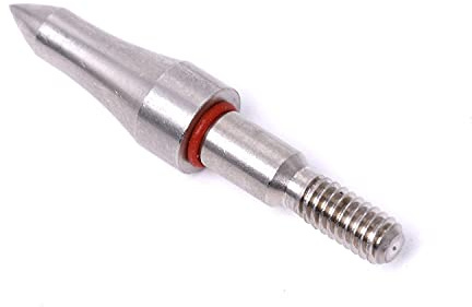 ACCMOS Stahl 100 Grain Archery Field Points, 8-32 Einschrauben Zielübungen Broadheads, für Compoundbogen Recurvebogen Jagd- und Schießübungen (24pcs, 100grain)
