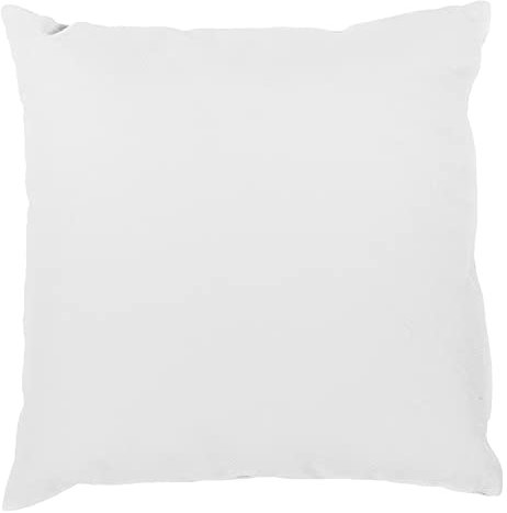 GIRAFFENLAND Bio-Buchweizenkissen 30x30cm, Köper-Baumwolle weiß, mit Bio-Buchweizenschalen, direkt befüllt
