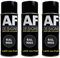 Alex Flittner Designs Lackspray Schwarz glänzend RAL 9005 TIEFSCHWARZ 3x 400ml Autolack Buntlack Spraydose