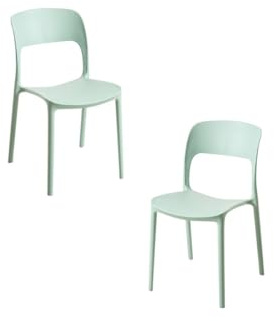 Regalos Miguel - Packs Sillas Jardín - Pack 2 Sillas Inis - Celadón