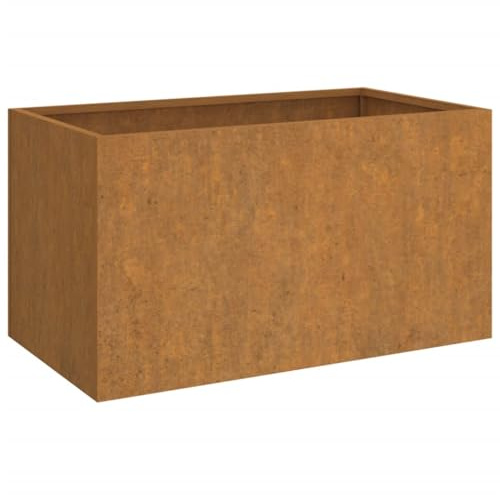vidaXL Planteringskruka 62x40x39 cm Stål Corten