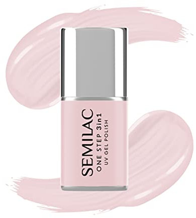 Semilac One Step 3in1 UV Nagellack S254 Rose Beige 7ml