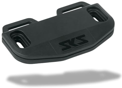 SKS GERMANY VELODETECT+ Halter für AirTag, schwarz | Fahrradzubehör zur Befestigung am Fahrradrahmen, unauffällige Montage des Apple AirTag, Diebstahlschutz