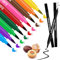 WuGU 12 Pcs Colorant Alimentaire Stylo, Stylo Marqueurs Comestibles, Marqueur Comestible Edible Pigment Pen, Feutre Alimentaire Stylo Décoration Oeufs de Pâques, Fondant, Biscuits, Gâteaux