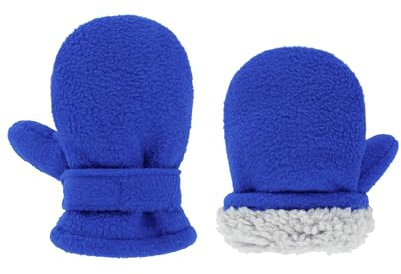 Durio Baby Handschuhe mit Fleece Winterhandschuhe Fäustlinge Kinder Handschuhe Kinder Skihandschuhe für Babys Mädchen Jungen