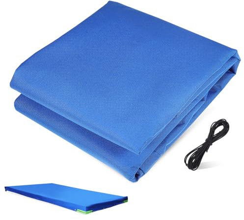 GRIRIW Anhängerabdeckung 210x115x9cm 600d Polyester Mit Elastischem Gummizug Winddicht Regendicht Wohnmobil Anhänger Schutzplane Für Outdoor Camping Und Transport