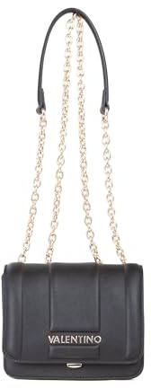 Valentino Brass Flap Bag Nero