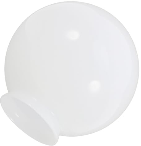 DIYEAH Cache Ampoule Plafond en Verre Sphérique Blanc Laiteux, Abat-jour de Remplacement pour Ventilateur, Petit et Élégant, pour Lampe Suspendue en Chambre | Abat-Jour En Verre Rond Pour Plafonnier Et Ventilateur RéDuit L’ÉBlouissement Pour Chambre Salon Salle À Manger