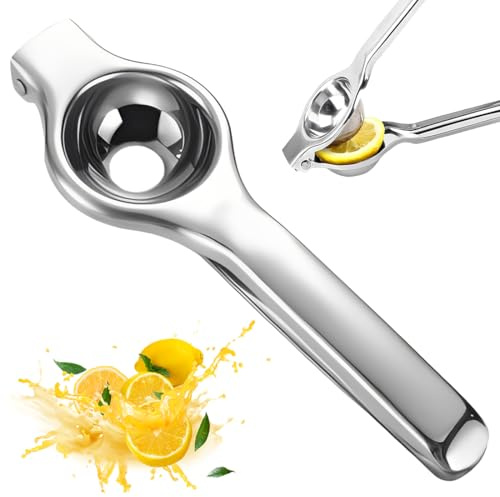 7 cm Presse Citron Manuel Diamètre Presse Agrumes Manuel, Presse Citron, Presse Agrume Manuel Résistant, Presse Orange Manuel pour Cuisine, Bar, Restaurant, Sûr Et Durable