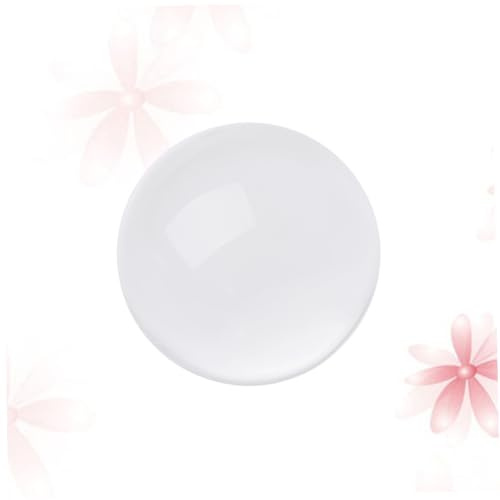 DRESSOOS Bola de Cristal Sólida para Fotografía y Meditación Esfera de Vidrio Transparente para Decoración Feng Shui y Prop Display Elegante