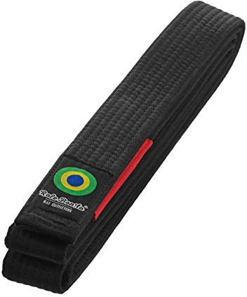 Role Bonito BJJ Schwarzer Gürtel (Größe A4)
