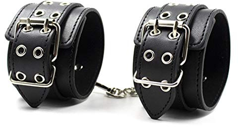 Canarea 1Paar Handschellen Geschirr Sex Erotik Bondage Fesseln Leder Toys,Handfessel SM Fetisch Slave Cosplay sexspielzeug für Anfänger und Paare (Hand)