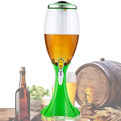 Girafe Biere, Tireuse à Bière Machine de Distributeur de Boissons 3L Parfaite pour les Fêtes et Gameday Accessoires de Bar à Domicile