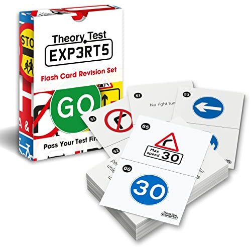 Theory Test Experts 128 Road Signs Flash Cards 2026 (Flashcards)