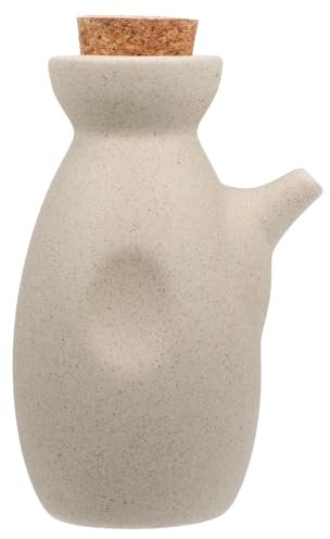 UPKOCH Ölspenderflasche aus Keramik, japanischer Shoyu-Sojasaucenspender, flüssiger Gewürzspender für Zuhause, Küche, Kochen