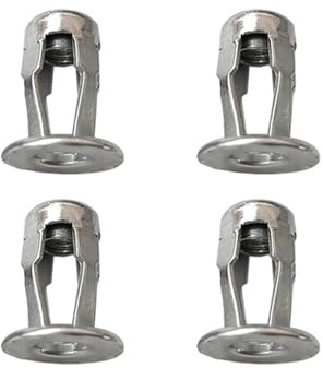SEIDER M4 M5 M6 Pince d'expansion pétale Rivet écrou de Blocage Boulon Mur Creux Fer Aluminium Rivet riveteuse Plaque d'immatriculation Fixe for vis de Voiture(M4x20 (5set))