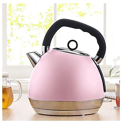 ANIFM 1.8L Electric Kettle Tea and Coffee Maker Oatmeal Quick Boil Water Heater Auto Shut Off Detachable Stainless Steel Base for Home Office,kettle Comfortable anniversary