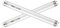 fraxinus FSL BL T8 F10W, 10W Tube Neon, UV Lampes de Rechange 33 cm, 13 Pouces Fluorescent Ampoule pour Tue Mouche Electrique/Anti Moustique/Insectes destructeur 20W. (2 pièces)