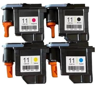 tianwandong Kompatibel for 11 skrivhuvud for 11 skrivhuvud 70 100 110 500 510 500PS C4810A C4811A C4812A C4813A(11 printhead One Set)