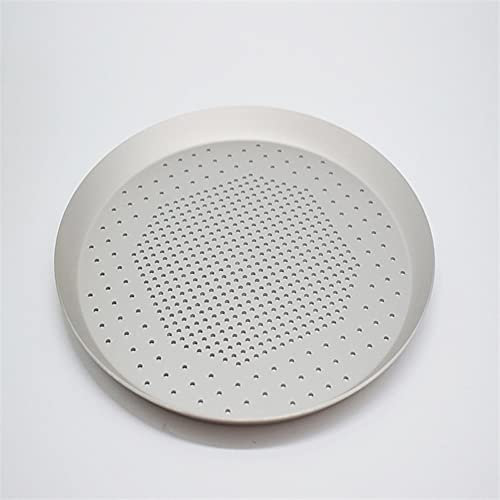 Teglia per Pizza Antiaderente con Foro colorato, Vassoio, Piatto, Supporto, teglia da Forno, utensile da Forno, Accessori, Schermo per Pizza, teglia, Rete Metallica per Cottura al Forno
