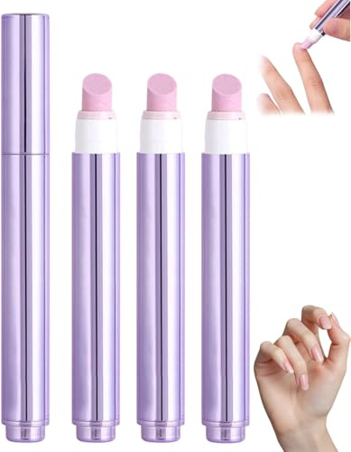 SassyTip 3 in 1 Nagelhautölstift, Nail Care, Nagelhautschieber Ölstift für Nägel mit Keramikspitze, Gloss Bloom Nagelpflegestift, Pflege zur Reparatur Trockener und Beschädigter Nägel (3)