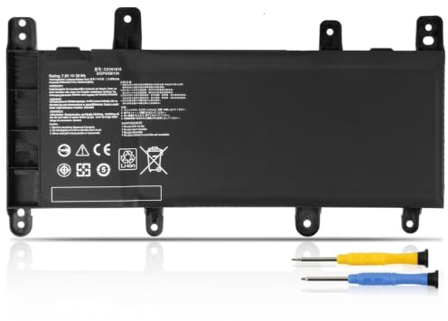 K KYUER C21N1515 Laptop Akku für Asus X756U X756UA X756UB X756UJ X756UX X756UQ X756UV X756UW X756UXM R753U R753UA R753UB R753UJ R753UQ R753UV R753UX R753UW K756U K756UB K756UJ K756UQ K756UV K756UX