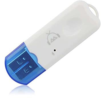 Mini USB Bluetooth-Mottagare Audio A2DP Musik Trådlös Adapter för Bil Mobiltelefoner, Bärbar USB Ljud Bluetooth-Adapter