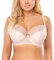 VIVISENCE Femme Soutien-Gorge Semi-Rembourré Subtil Et Charmant 1045, Rose Poudré,100H