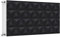 TMK ArtDeko Heizkörperverkleidung Magnetisch Wohnliches Ambiente Einfache Befestigung Magnet Heizkörperabdeckung, 100x60cm, Schwarz