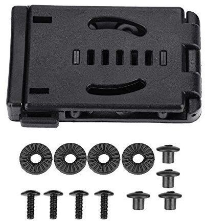 Ejoyous Gürtelclip Multifunktionale Taille Clip, Messer K Scheide Klammer Zubehör Haken Taille zurück Kydex Scheide Befestigen Messer Taschenlampe Outdoor-Tool für Camping Wandern
