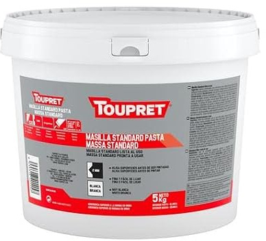 Toupret Masilla Estándar En Pasta 5 Kg