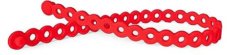 Cup Catcher, 2er-Pack kinderwagenkette Spielzeug schnullerbox für Kinderwagen Hochstuhl Autositz Schnullerkette Trinkbecher Halteriemen Silikon Schnullerband BPA-frei (Rot)