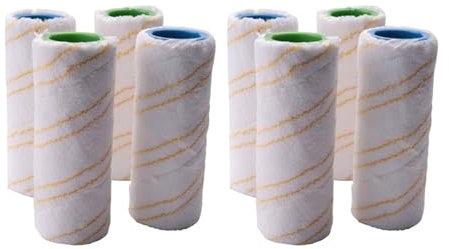 Viskee Set da 8 Pezzi di spazzole a Rullo. Compatibile con rulli di Ricambio for lavapavimenti elettrici Karcher FC5 FC7 FC3 FC3D 2.055-006.0