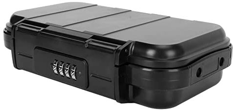 Caja de Seguridad Portátil Con Código, Cadena Extraíble, Antirrobo e Impermeable para Coche, Dormitorio, Playa, Hotel y Viajes
