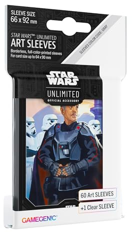 Gamegenic, Star Wars: Unlimited Art Sleeves – Moff Gideon, Zubehör