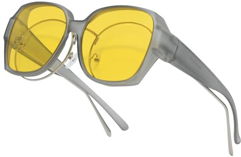 Long Keeper Sovraocchiali da Sole Donne Uomo Occhiali da Sole Polarizzati Sopra gli Occhiali Quadrati Trendy Guida Occhiali da Sole di Viaggio