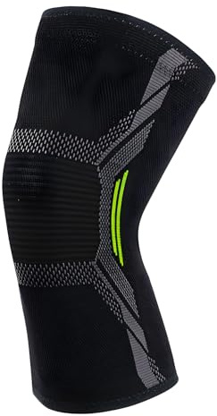 LEMLIN Ellenbogenbandage, 1 Stück Ellenbogen Bandage Herren und Damen für Sport, Tennisarm und Golferarm Ellbogen Stütze Armbandage mit Elbow Brace Elbow Support (Schwarz, M)