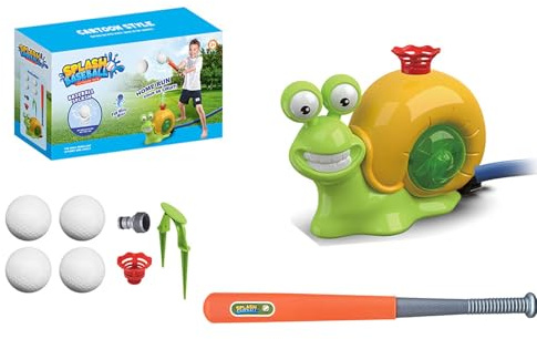 mophrati Outdoor Sprinkler Toy Children Cool And Happy In Sun Cute Appearance Summer Garden Outdoor Sprinkler Snail Smooth, type+3