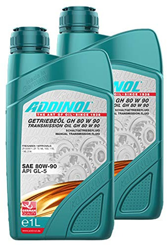 Addinol 2X Getriebeöl Gear Transmission Oil Fluid Lubricant 80W-90 Gh 80 W 90 1L 74300707