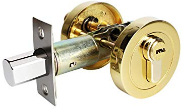 Säkerhet låssats med en dörr – cylinder nyckellås zinklegering