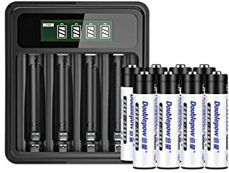 XCC 2000 MAh 5 Batería Recargable 7 Micrófono Recargable de Alta Capacidad Cargador Universal 5-7 (Color : No. 7, Size : Eight)